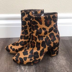 Matisse Cheetah Print Booties